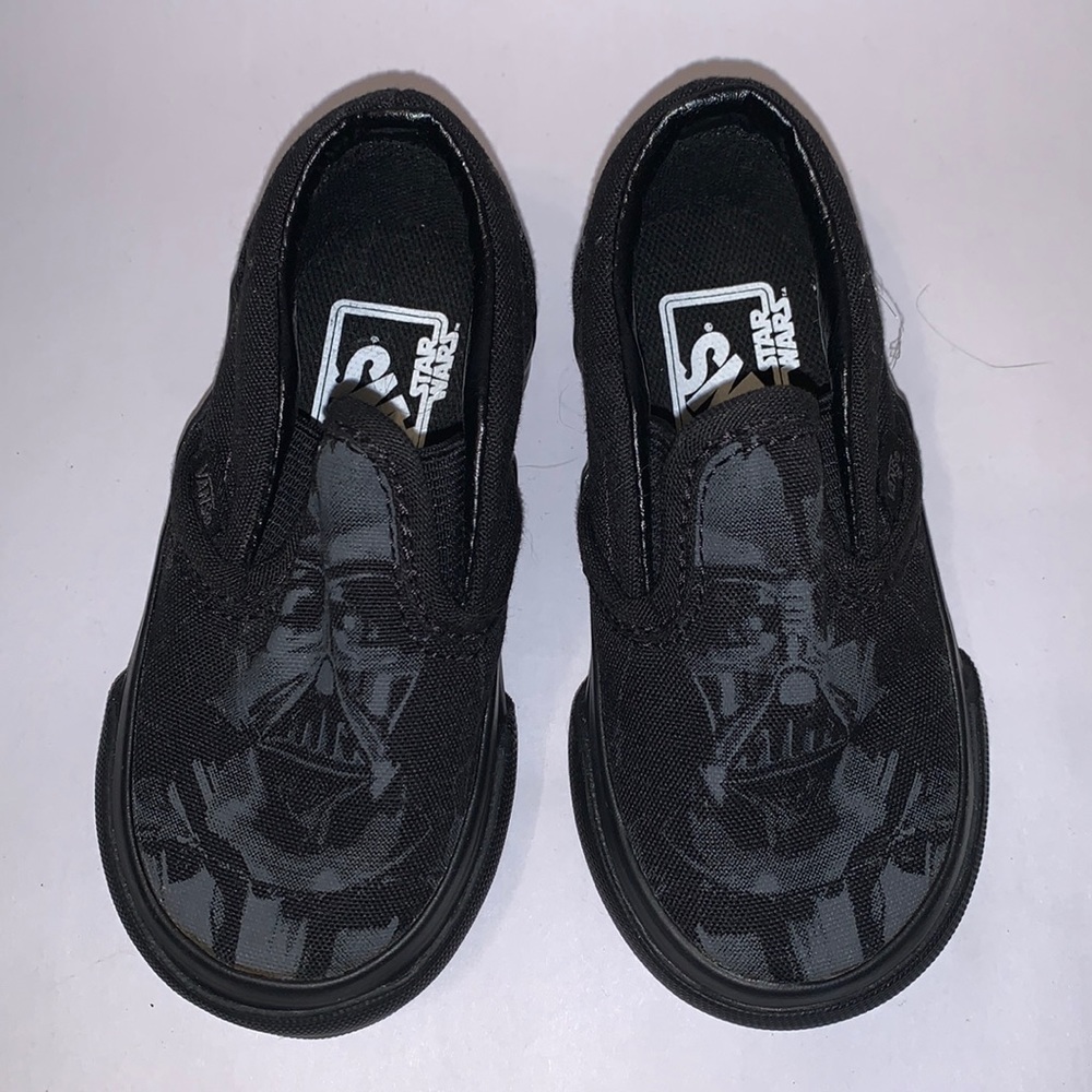 Vans darth Vader little toddler slide size 5